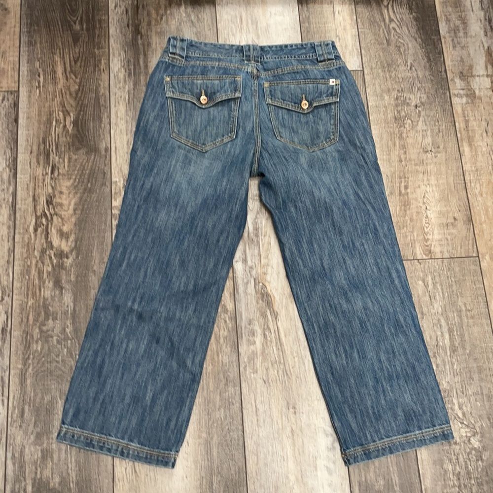 Vintage Tommy Hilfiger Retro Denim Jean Capris Size 4 - Picture 6 of 15